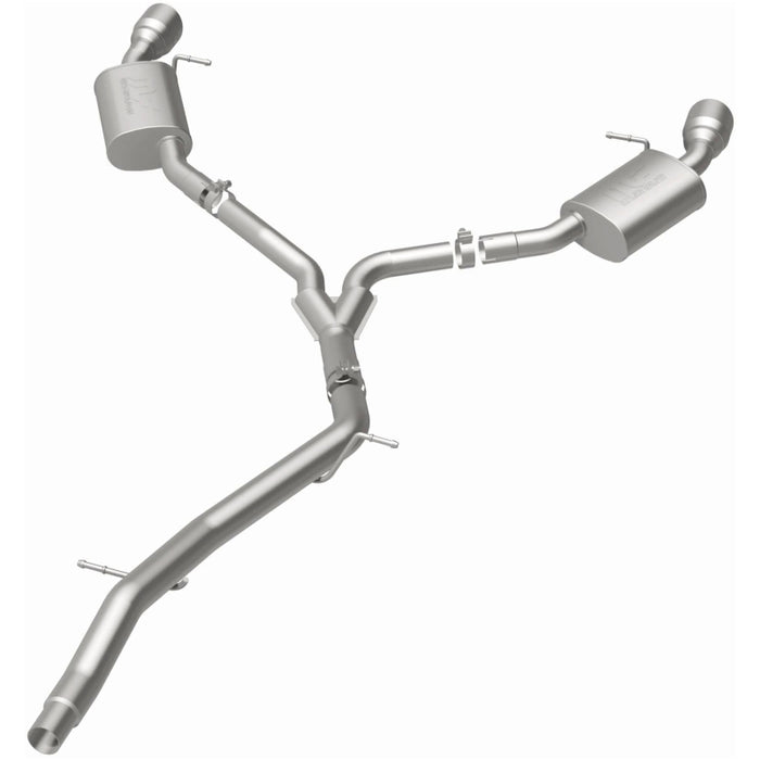 MagnaFlow 18-19 Audi A5 Dual Exit Polished Stainless CatBack Exhaust - 3in Main Piping Diameter