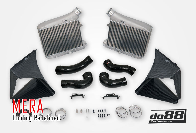 do88 16-19 Porsche 911 Carrera (991.2) MERA Intercooler Kit for OEM Y-Pipe