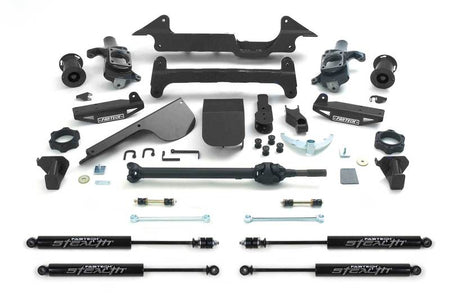 Fabtech 21-23 Jeep JL 4 Door 5in Crawler C/O Kit w/ DLSS 2.5 C/O Reservoir & Rear DLSS Reservoir