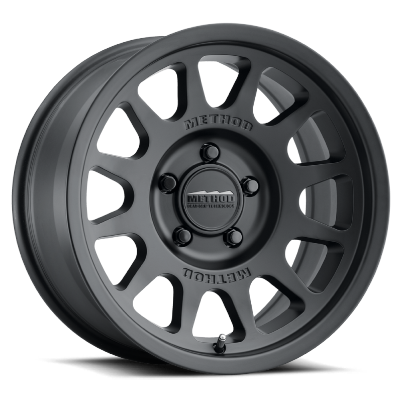 Method MR703 17x8.5 35mm Offset 5x150 110.5mm CB Bead Grip Matte Black Wheel