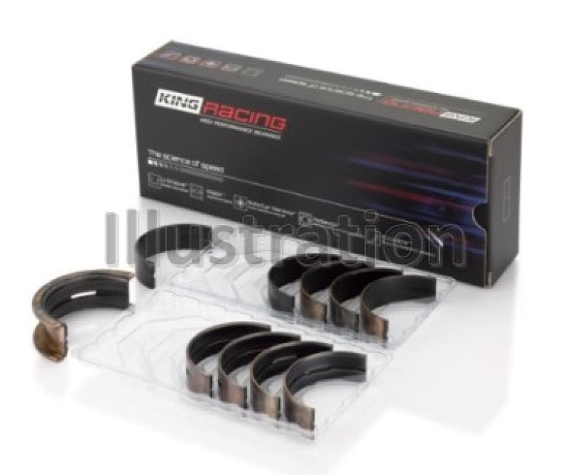 King Engine Bearings Chrysler 426CI / 440CI V8 OHV Coated Performance Main Bearing Set
