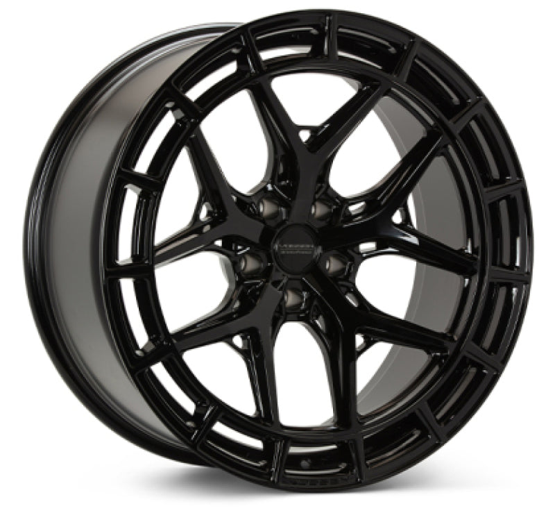 Vossen HFX-1 - 24x10 - ET36 - 5x114.3 - 60.1 - DEEP - GB - GLOSS BLACK