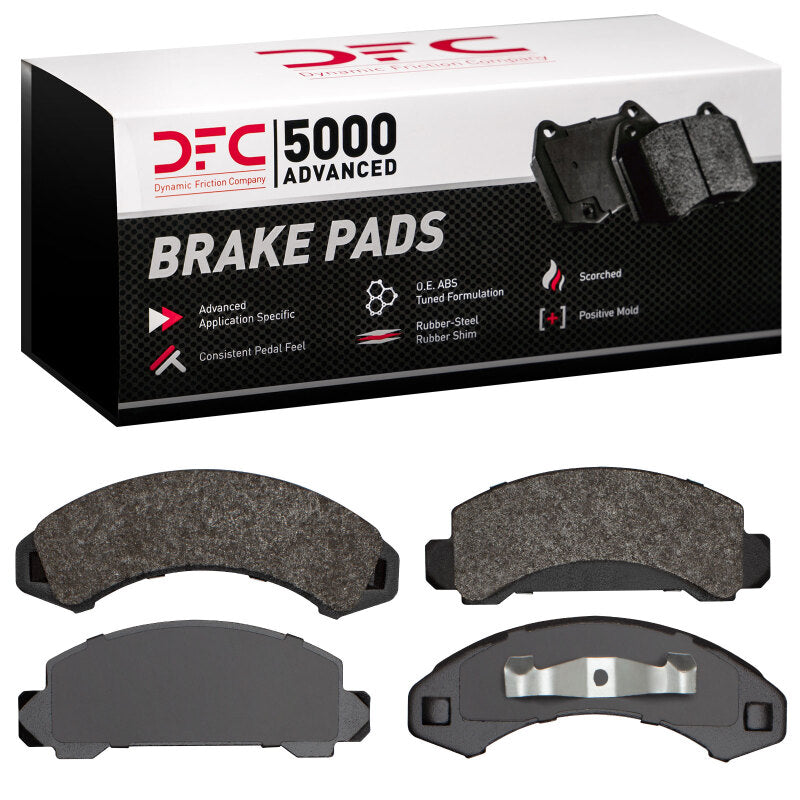DFC 89-94 Suzuki Swift Front 5000 Advanced Semi Metallic Brake Pads and Hardware Kit