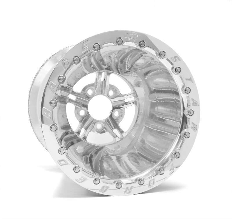 Race Star 63 Pro Forged DBL Bead Liner 16x16 5x5.50BC 5.00BS Polished Wheel