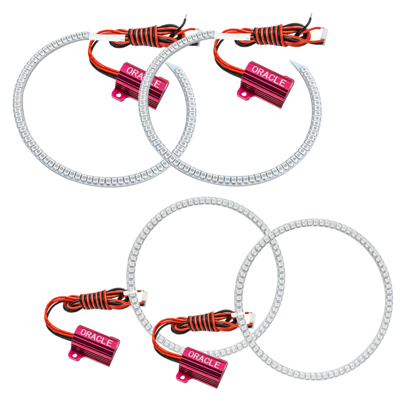 Oracle 05-10 Pontiac G6 LED Headlight Halo Kit - Red