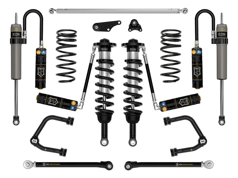 ICON 24 Land Cruiser 250 Series 1.25-3in Lift Stage 8 Suspension System Cdxs Tubular