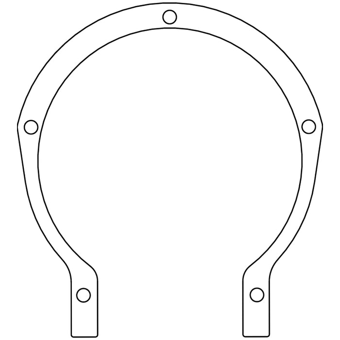 Cometic Ford Flathead V8 8BA/8CM .015in Fiber Timing Cover Gasket - 1948-1953