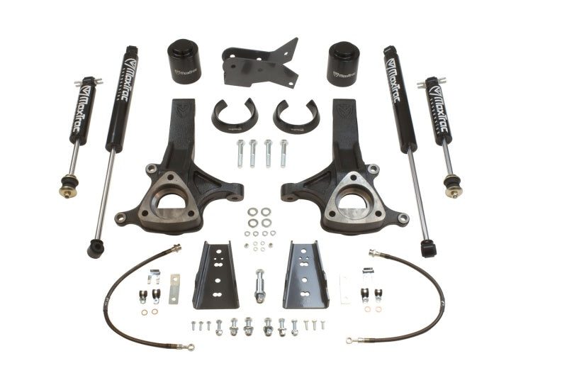 MaxTrac 14-16 GM C/K1500 2WD/4WD Extended/Crew Cab w/Cast Steel & Magneride 4in/6in Lowering Kit