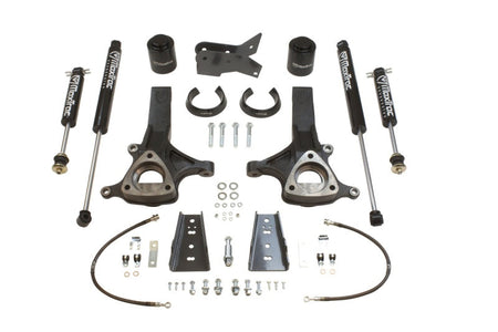 Maxtrac 09-24 Ram 1500 (5-LUG) 2WD 6.5″ Lift Kit (Vulcan IFP Front/Vulcan Resevoir Shocks Rear)