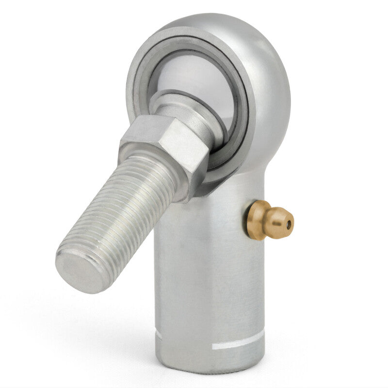 QA1 H Series 3-Pc Rod End - Female/Left Hand - .75in Bore x 3/4-16 w/Stud & Zerk - Alloy Steel