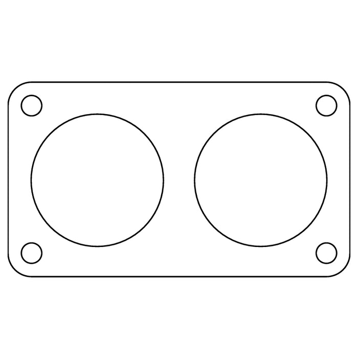 Cometic Ford 5.0/5.8/7.0/7.5L .020in Fiber Truck Throttle Body Gasket - 1985-1997