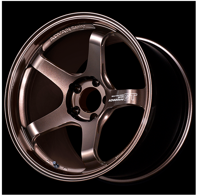 Advan GT for Porsche 18X10.0 +60 5x130 Racing Titanium Black