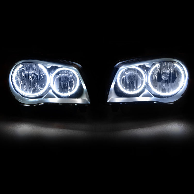 Oracle 06-11 BMW 1 Series LED Headlight Halo Kit - Red