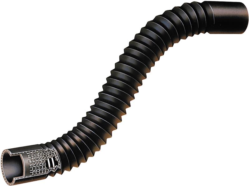 Gates 91-95 Jeep Wrangler 6-Cyl. 4.0L Upper Flexible Coolant Hose (Standard)
