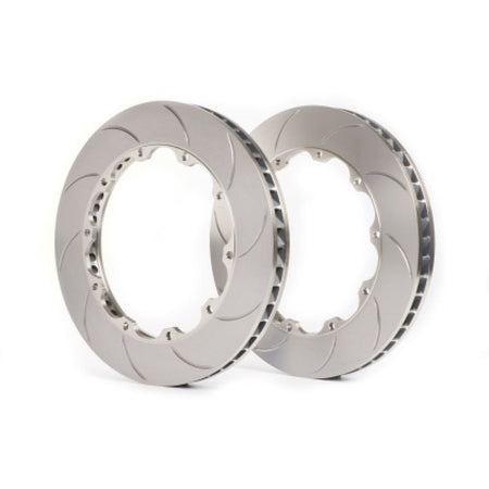 GiroDisc 2024+ Ford Mustang S650 355mm Slotted Rear Rings