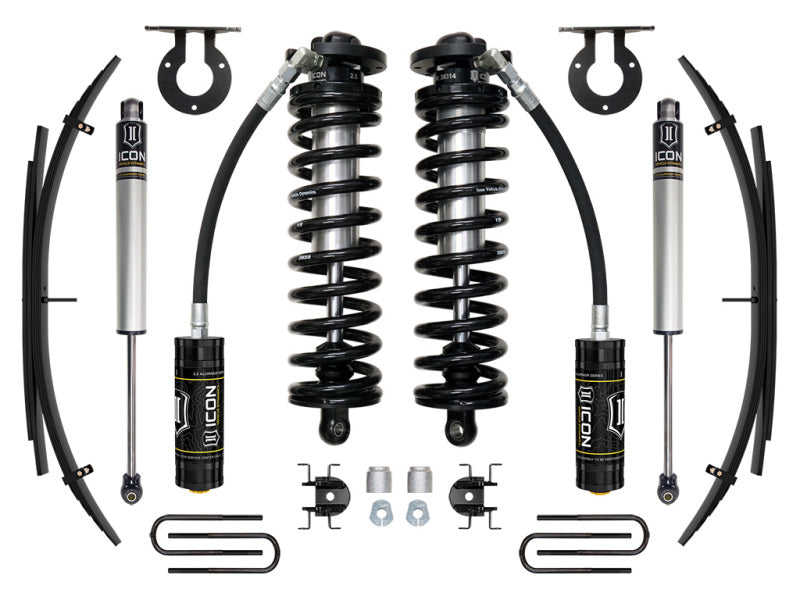 ICON 11-16 Ford F250/F350 2.5-3in Stage 1 Coilover Conversion System w/ Expansion Pack