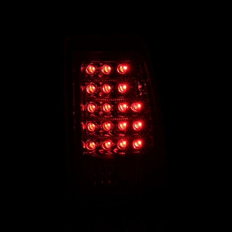 Raxiom 03-06 Chevrolet Silverado 1500 Fleetside LED Tail Lights- Chrome Housing- Clear Lens