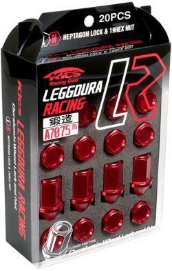 Project Kics 12X1.50 Gunmetal Leggdura Racing Lug Nuts - 20 PCS