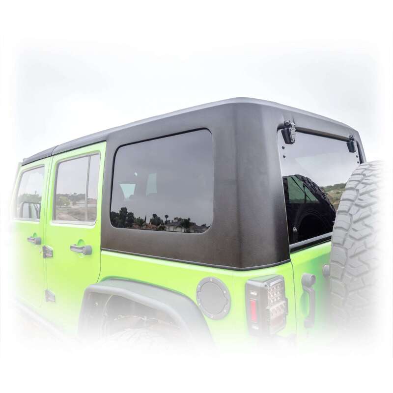 Turn Offroad 07-18 Jeep JK 4 Door Squareback Hardtop 2-Piece - White