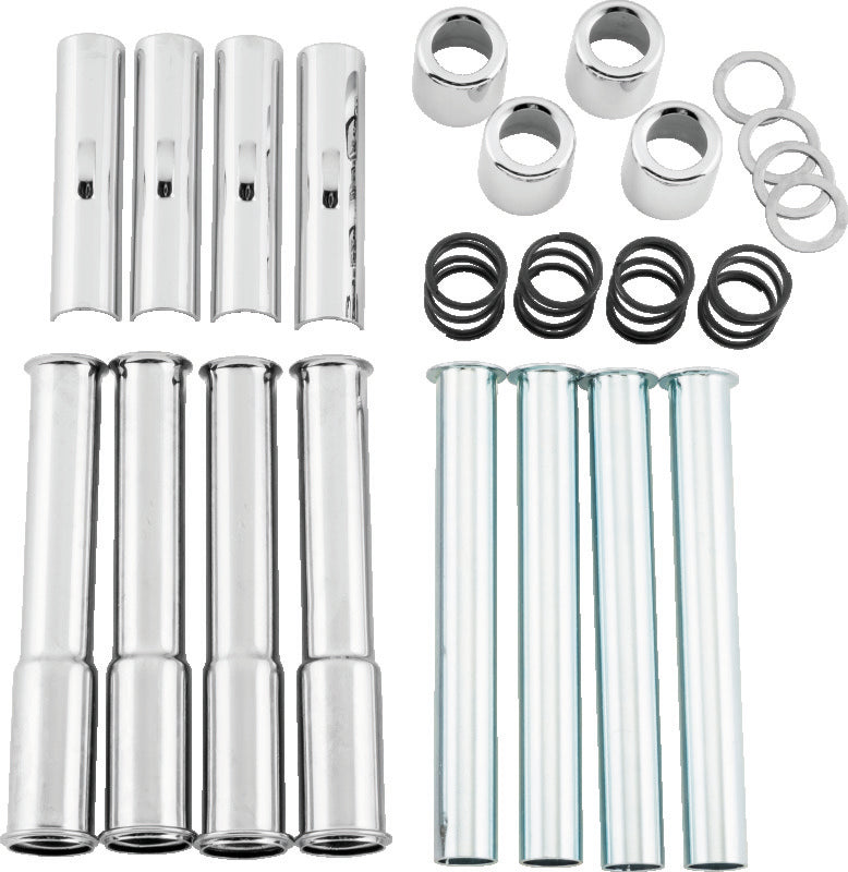 Twin Power 48-65 FL 57-E79 XL Upper Pushrod Cover Set Replaces H-D 19750-48