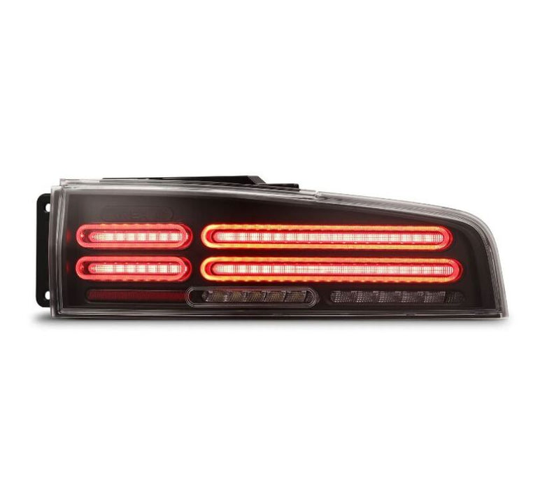 AlphaRex 23-25 Nissan Z Nova-Series Quad-Loop Style Prismatic LED Tail Lights - Black