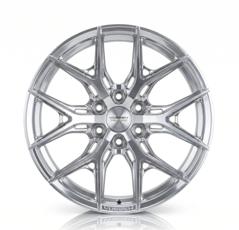 Vossen HF6-4 20X10 / 8X180 / ET18 / SUPER DEEP / 124.3 - Silver Polished