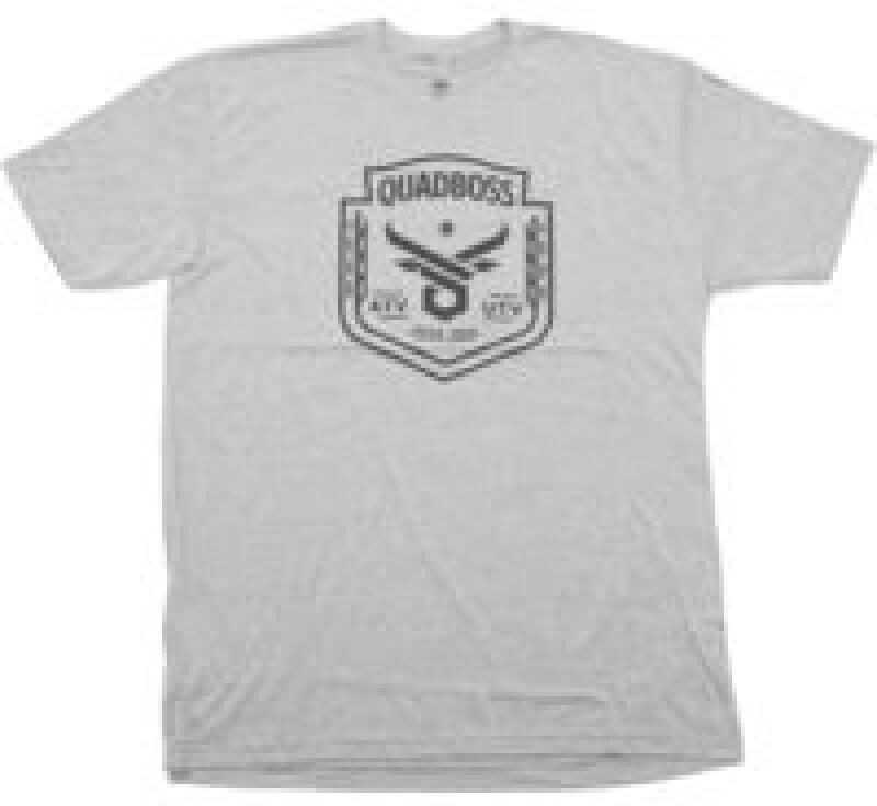 QuadBoss Qb Barbwire Tee Grey M