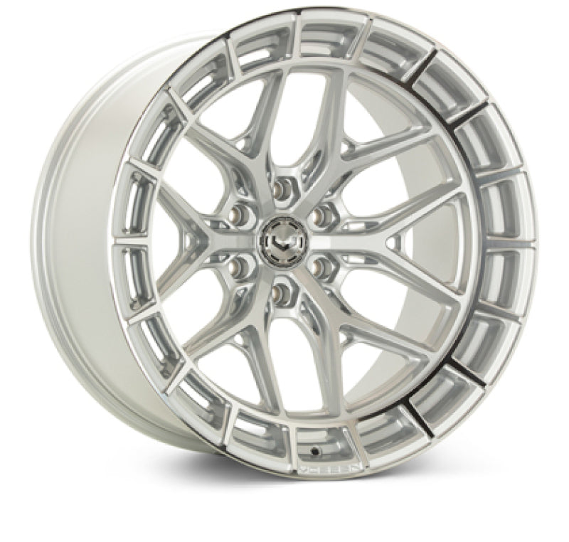 Vossen HFX-1 24x10 - 6x139.7 - ET25 - Deep Face - 106.1 - Silver Polished Wheel