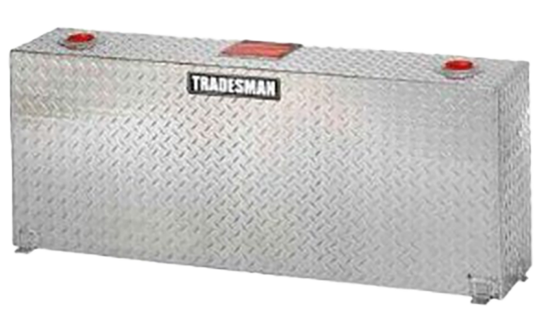 Tradesman Aluminum Vertical Liquid Storage Tank (37 Gallon Capacity) - Brite