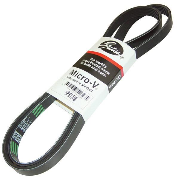 Gates Fleet Runner Micro-V Belts - 6 Ribs - 68.57in Length - 0.807in Width