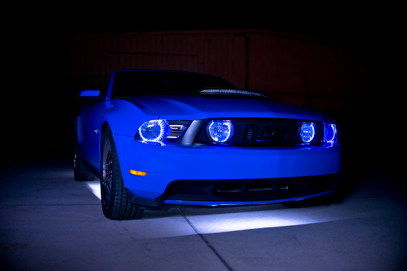Oracle 10-14 Ford Mustang LED Headlight Halo Kit - Red