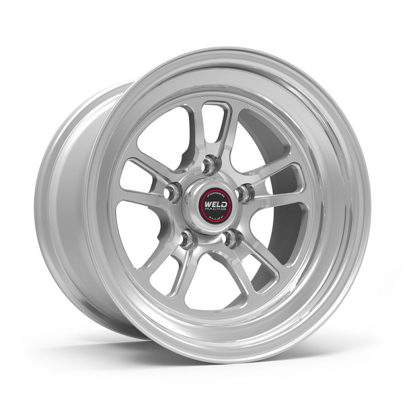 Weld S70 RT-S 15x5in / 5x114.3 BP / 3.5in. BS - Polished Center - Polished Shell Wheel