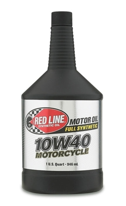Red Line 10W40 Motorcycle Oil - Quart