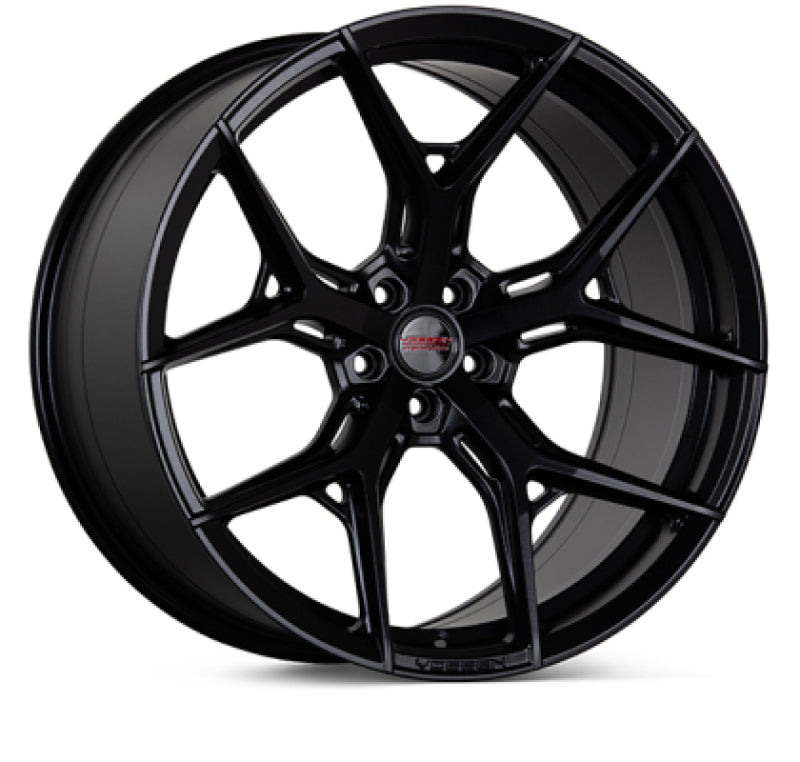 Vossen HF5 - 20x12 - ET45 - 5x120.65 - 70.3 - Super Deep - SB - Satin Black Wheel