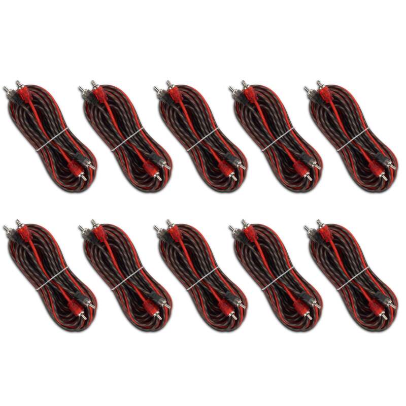 DS18 Level 1 RCA 17-Feet  10 x Pack