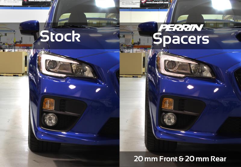 PERRIN 15-25 Subaru WRX / 05-21 STI 20mm Wheel Spacers 5x114.3 56mm CB - Pair