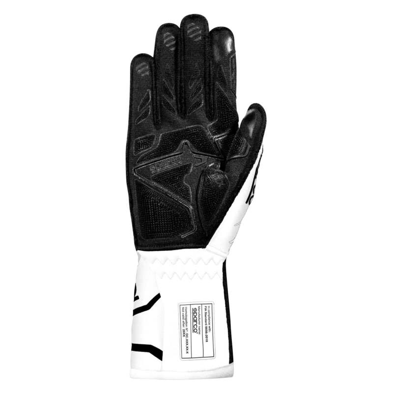 Sparco Glove Tide Wht/Blk 8