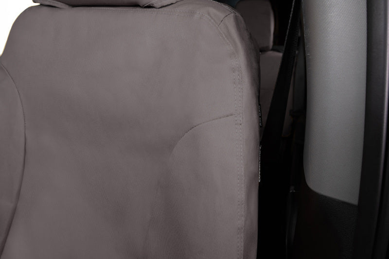 Covercraft 19-24 Chevrolet Silverado Polycotton SeatSaver Custom Second Row Seat Covers - Misty Grey
