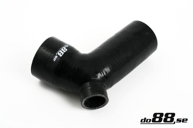 do88 Volvo 850/S70/V70 Intercooler Outlet Hose w/25mm BOV Connection Black