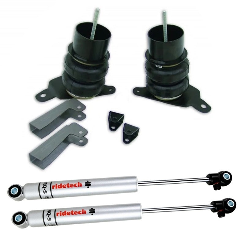 Ridetech 64-72 GM A-Body Front CoolRide Air Spring & RQ-S Shock Kit ...