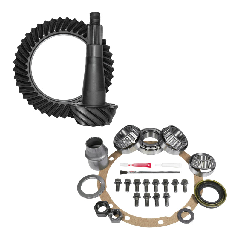Yukon Gear Jeep JL/JT Stage 2 Re-Gear Kit w/Covers Dana 44 - 4.56 Ratio/28 Spline