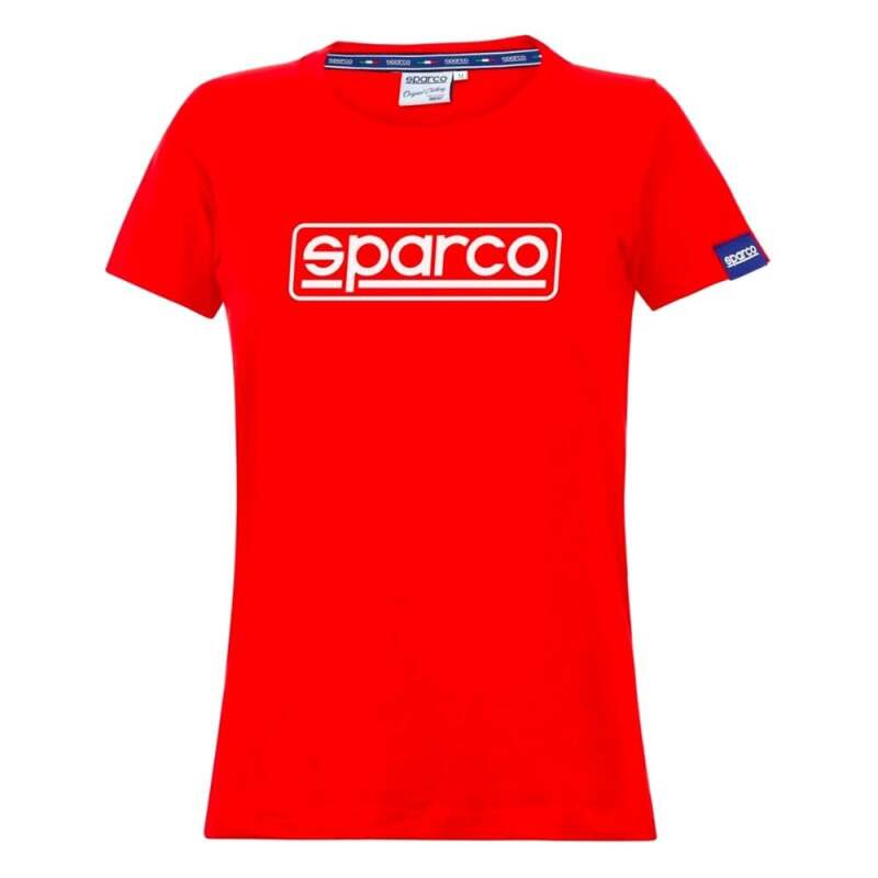 Sparco T-Shirt Lady Frame MED Red