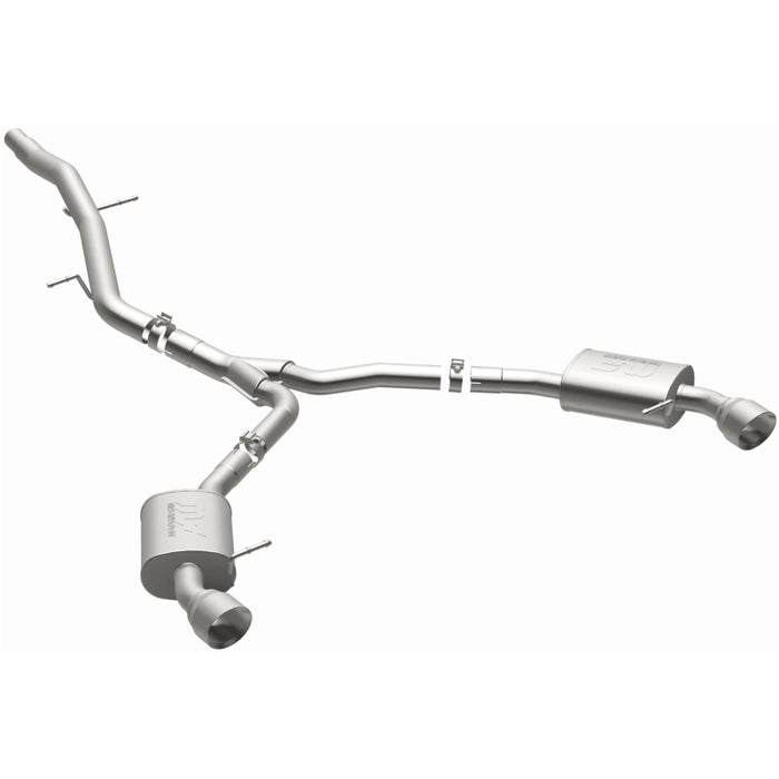 MagnaFlow 18-19 Audi A5 Dual Exit Polished Stainless CatBack Exhaust - 3in Main Piping Diameter