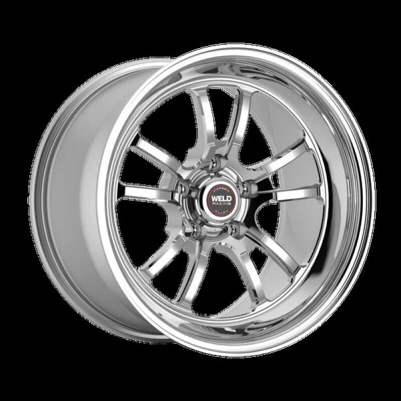 Weld S70 RT-S 18x10in / 5x120.65 BP / 5.7in. BS - Polished Center - Polished Shell Wheel