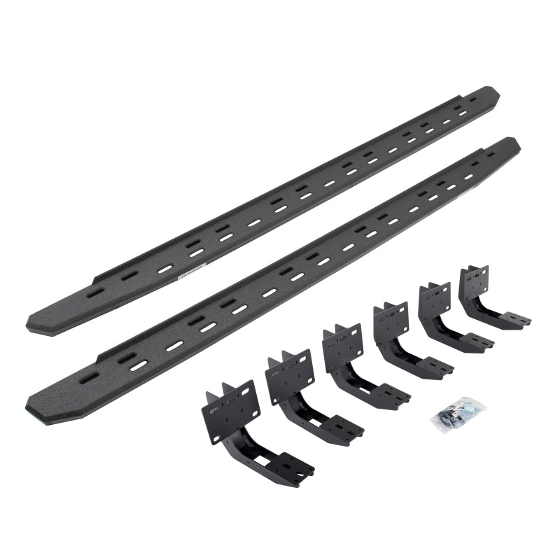 Go Rhino 19-25 RAM 1500 RB30 Slim Running Board Kit w/ Brackets