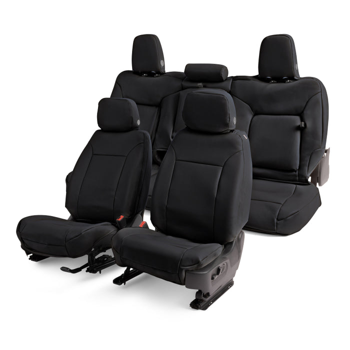 Covercraft 19-24 Toyota Rav4 Leatherette PrecisionFit Custom Front Row Seat Covers - Black