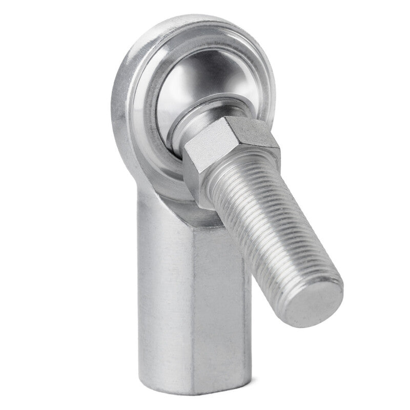 QA1 C Series 2-Pc Rod End - Female/Right Hand - .25in Bore x 1/4-28 w/Stud - Carbon Steel