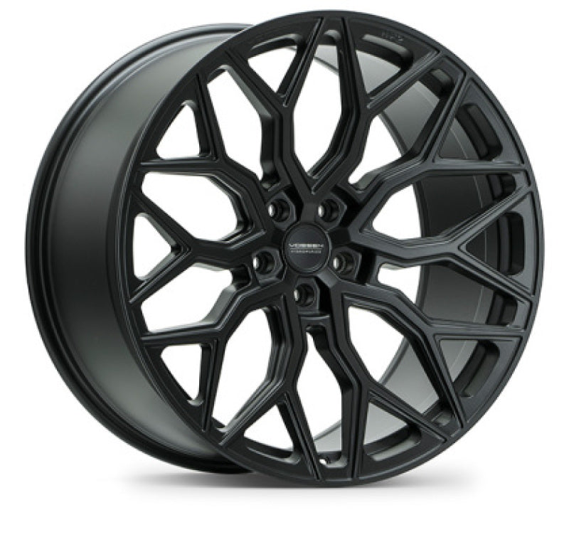Vossen HF-2 24x10 - 5x112 - ET5 - Deep Face - 66.5 - Satin Black Wheel
