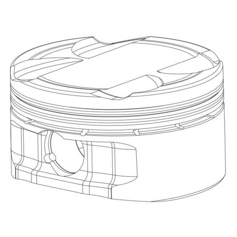CP Pistons 02-05 Yamaha Raptor/Rhino 660 +4mm Stroke 11:1 102mm +2mm OS Bore x 88mm 686cc Piston Kit