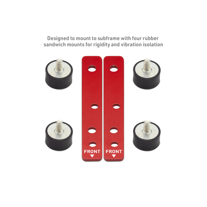 Mishimoto 2024+ Ford Mustang 2.3L EcoBoost Performance Intercooler Kit -  Silver/Black